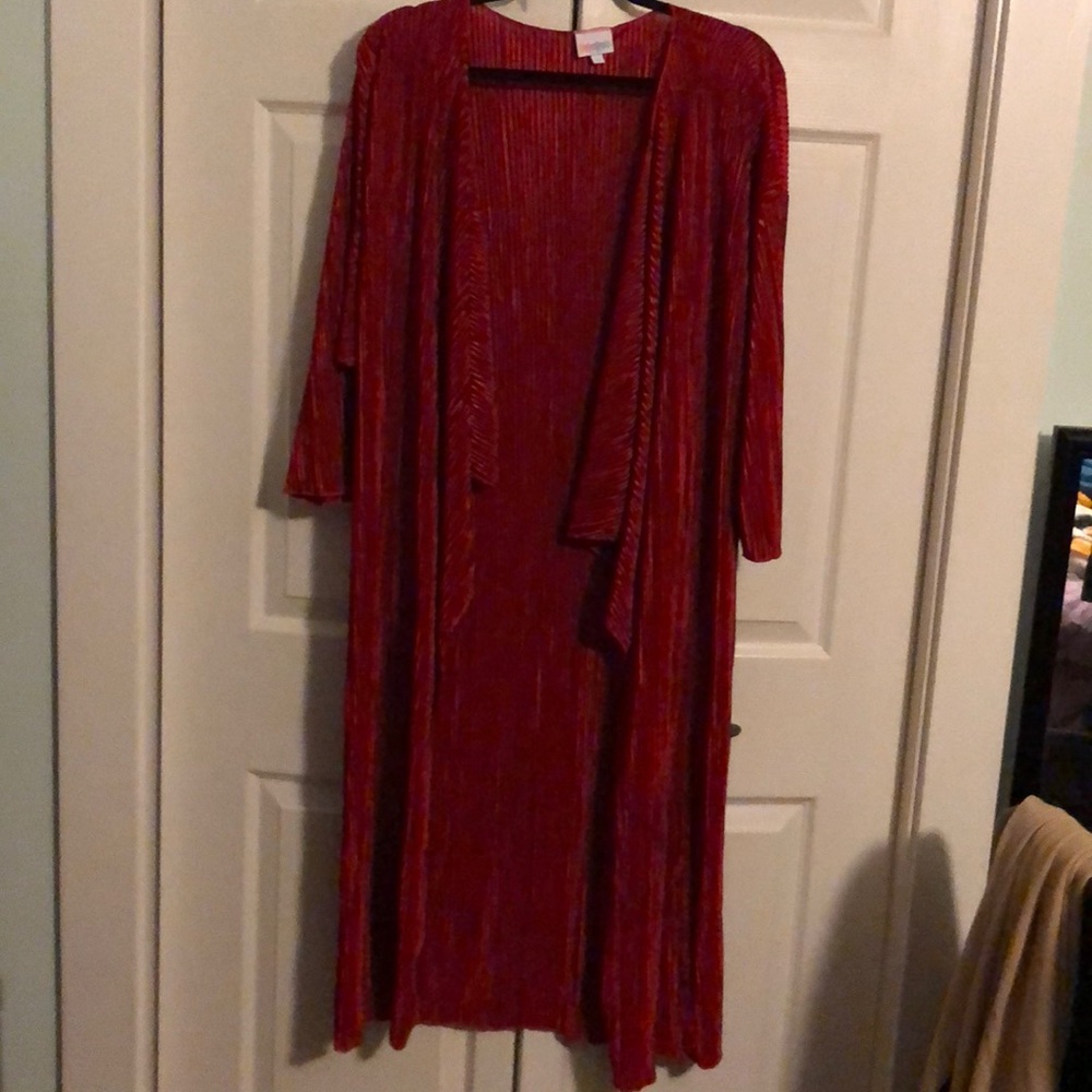 Jacket red/maroon